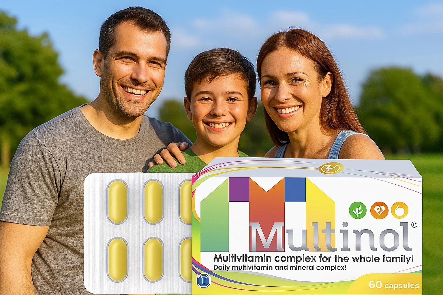 Multinol – Complejo multivitamínico para toda la familia 