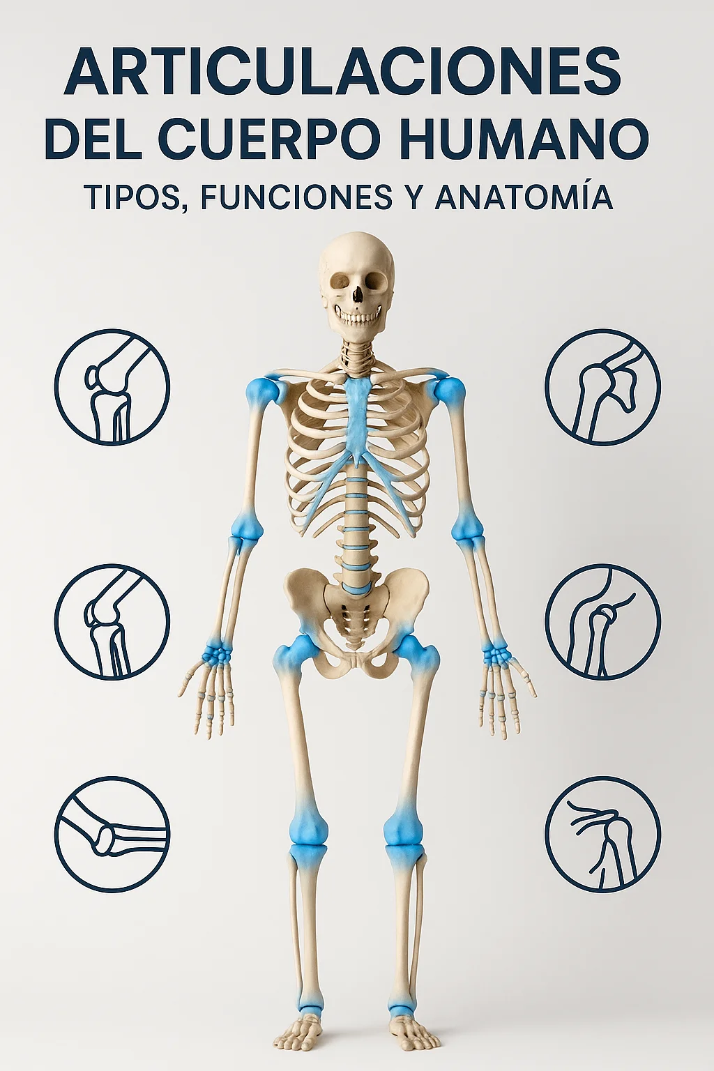 Articulaciones del cuerpo humano: Tipos, funciones, anatomía y enfermedades