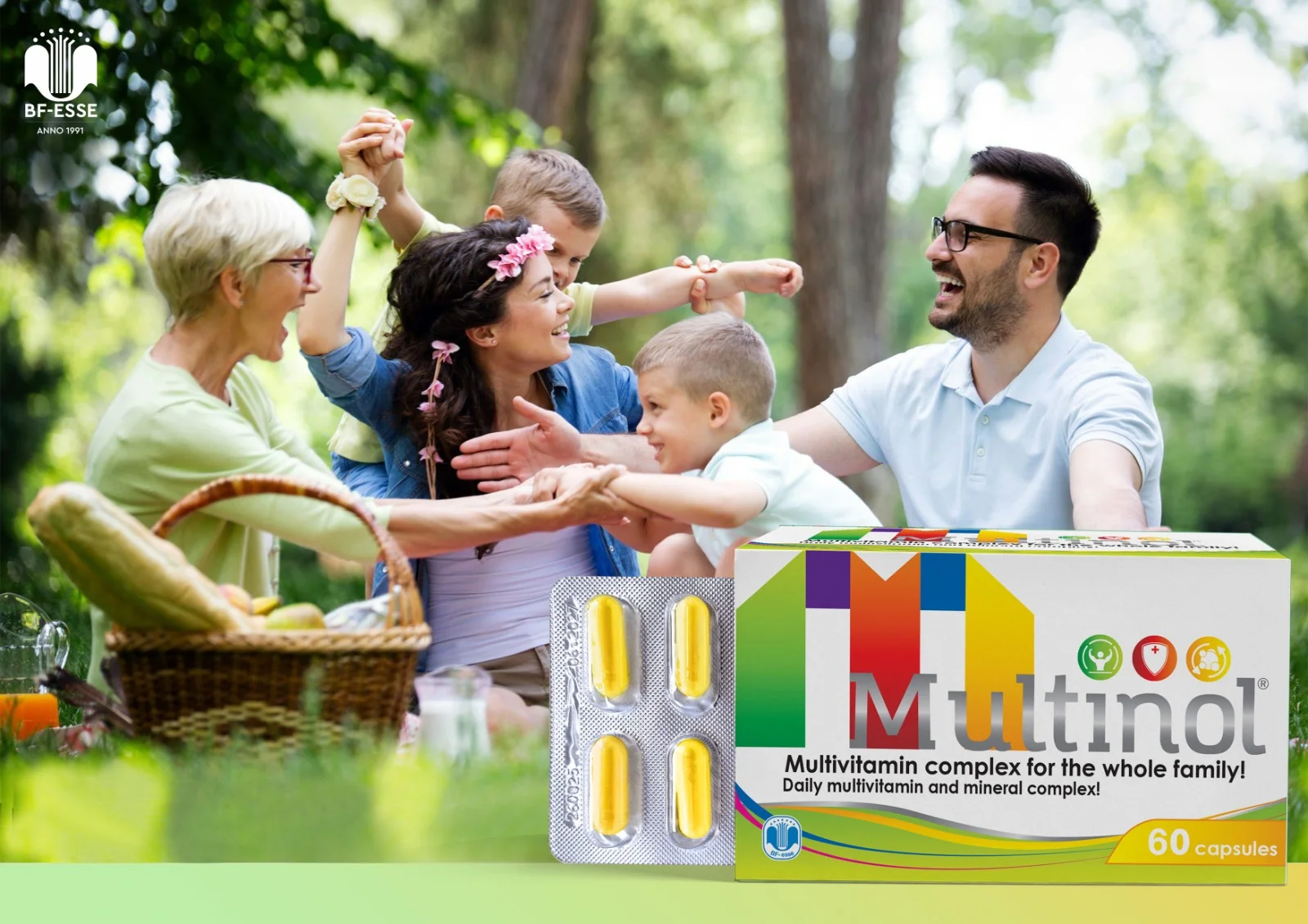 Multinol® 2 × Day: tu escudo diario de energía, inmunidad y salud ósea en solo dos cápsulas