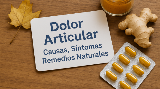 Dolor articular: causas, tratamientos y remedios naturales que realmente funcionan